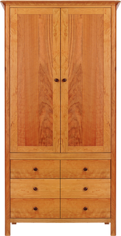 Isolated Cabinet on White
